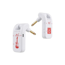 2,4-GHz-Funkgitarrensystem, wiederaufladbarer Gitarrensender/-empfänger, 48 kHz/16 Bit Echtzeitübert