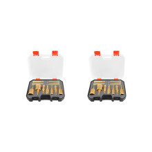 24pc Brazing Hole Opener Marble Multi-Purpose Drilling Bit Vitrified Brick Ceramic Stone Reaming Bit Set 6-35mm