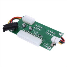 24PIN Power Board Graphics Card Switch Dual ATX Automatic Synchronizat