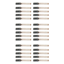 30 Stück Kohlebürsten als Ersatzteile für Mixer W10380496 W10260958 4162648