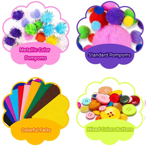 DIY Crystal Sticker Craft Kit for Kids 1000 pcs 1