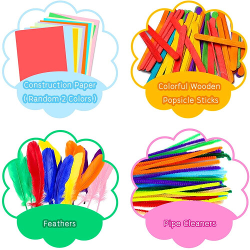 DIY Crystal Sticker Craft Kit for Kids 1000 pcs 2