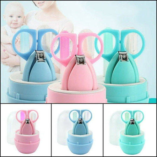 Simyoung4PCS Σετ ψαλιδιών νυχιών για μωρά Χαριτωμένα ψαλίδια νυχιών Ψαλίδι ασφαλείας 2