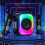 L7 Karaoke Speaker with 2 Mics LED Party Light 4
