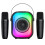 L7 Karaoke Speaker with 2 Mics LED Party Light 9