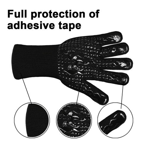 Hitzebeständige Ofenhandschuhe (500 C), 2er-Pack 2