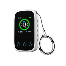 3-in-1-Luftqualitätsmessgerät: CO₂-, Temperatur- und Feuchtigkeitsmesser mit LCD-Bildschirm, NDIR-Se