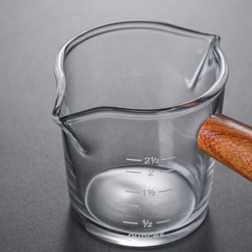Κύπελλο εσπρέσο από γυαλί Pyrex ETOSHOPY με διπλό στόμιο, κούπα καφέ γάλακτος και 2