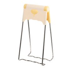 Silikonowy klips do gorących naczyń – żółty, 18,3 cm