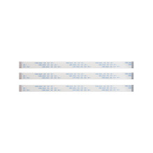 3 câbles plats flexibles à 24 broches, pas de 0,5 mm et longueur de 200 mm