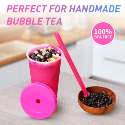 Farbwechselnder 32-oz-Becher mit Deckel und Strohhalm 2