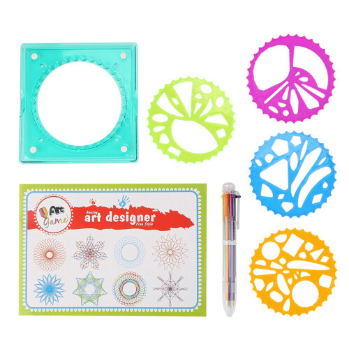 Creative Spiral Art Ruler for Kids