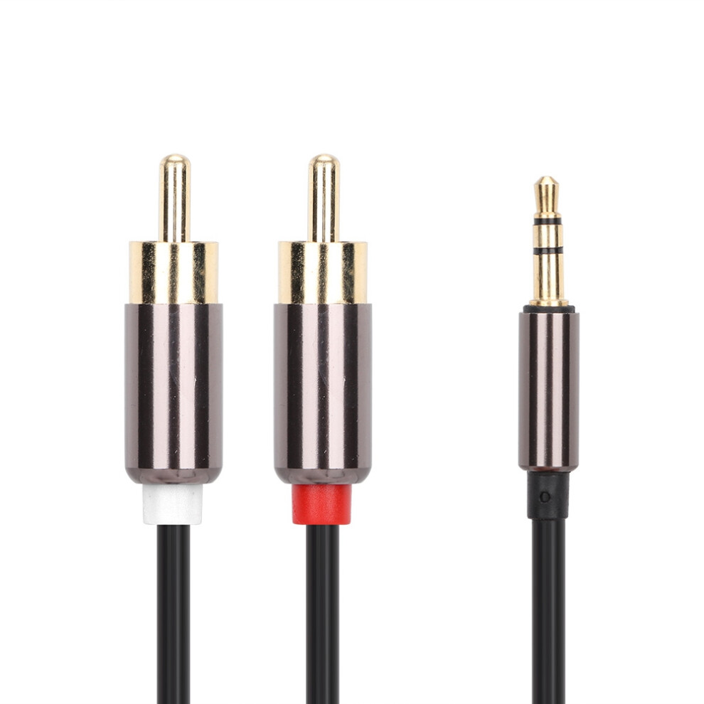 Ofc 3.5Mm Male To 2Rca Audio Lead 1M 7790334932285