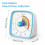 Yunbaoit Rainbow Visual Timer 60min růžový 4