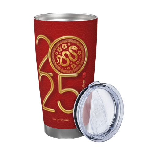 20oz Snake Year rostfritt stål resemugg 1