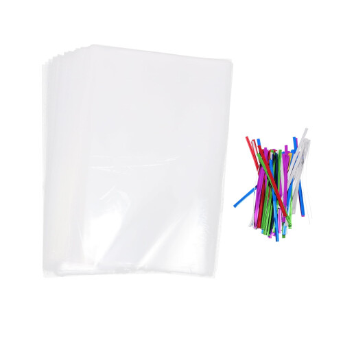 OPP Bread Storage Bags – 100pcs, 23x15cm