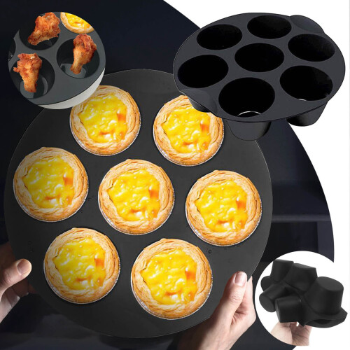Ταψί ψησίματος σιλικόνης για φριτέζα αέρα 18cm και 20cm 2