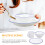 Melamine fruit bowl set with plates, bowls, and cup 3