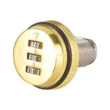 3-stellige Zahlenkombination, 30 mm, schlüsselloses Zahlenschloss, mechanische Briefkastenschrank-Tü