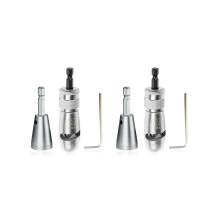 2X Wire Twister Tool for Drill, Wire Stripping and Twisting Tool Wire Twister for Power Drill, Cable Quick Stripping -B