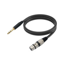 3-poliges Mikrofonkabel, 6,35-mm-Klinkenstecker, Kupfer-Lautsprechermikrofongröße, 6,35-mm-XLR-Buchs