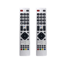Lot de 2 télécommandes RMC0133 de remplacement pour téléviseur, configuration gratuite