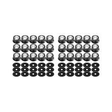 30 Sets of A03 Potentiometer Control Knobs and 0-100 Scale Plates Bakelite Knob Scale Plates Digital Potentiometer Set