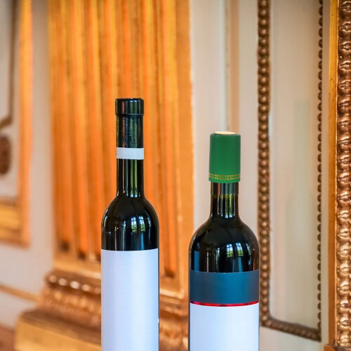 Bouchons de bouteille de vin en PVC vert – 100 pièces 1