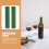 Bouchons de bouteille de vin en PVC vert – 100 pièces 5