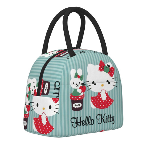 Τσάντα φαγητού Hello Kitty με μόνωση για άνδρες και γυναίκες 2