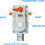 Automatisk omskifter propanregulator til dobbelttanke, 2-trins, 3
