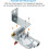 Automatisk omskifter propanregulator til dobbelttanke, 2-trins, 4