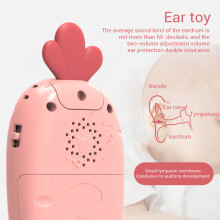 Dual Language Carrot Musical Toy Phone
