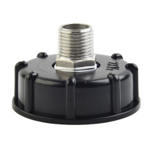 IBC tartály leeresztő adapter S60x6-1/2" 3/4" 1" tömlőcsatlakozóhoz