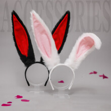 2 Pcs Rabbit Ear Headband for Fancy Dress