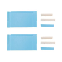 Outil de ponçage durable pour chevalet de guitare (2 pièces), outil de réparation pour sillet et chevalet, accessoires pour le polissage de guitare