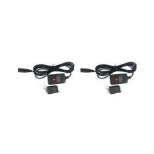 2X Wired Remote Controller for Fog Machines for 400W 900W 1500W Foggers Ideal for Stage Effects and Mist Generation