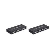 2X DVI KVM  2-in-1 4K Two Computers Shared USB Keyboard Mouse Print Monitor Multi-Function Switching Screen