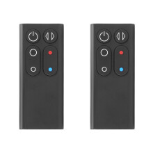 2 télécommandes de remplacement AM04 AM05 pour radiateurs soufflants (noires)