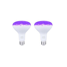 2X E26 15W Ultraviolet UV Lamp Black Light Bulb Fluorescent Detection Lamp 220V/110V Home DJ Party Decoration