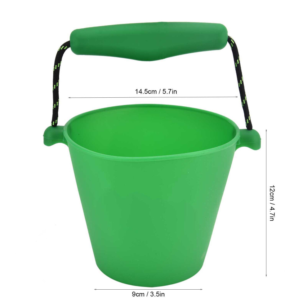 Space-Saving Collapsible Sand Bucket