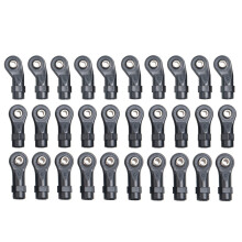 Lot de 30 rotules M4 en plastique pour voiture RC crawler 1/10 - 4 pièces et accessoires TRX4
