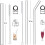 Roofei reusable glass straws for bubble tea, smoothies, 2