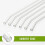 Roofei reusable glass straws for bubble tea, smoothies, 5