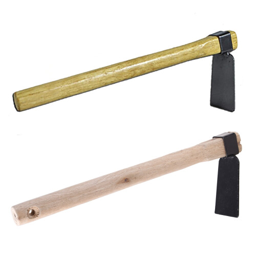 Azada de jardín con mango de madera, 35 cm. 1