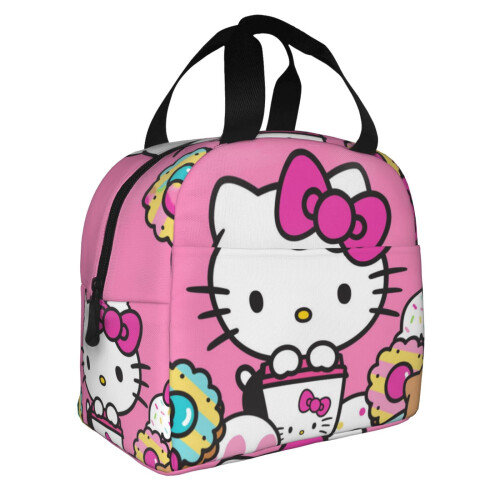 Τσάντα φαγητού Hello Kitty με μόνωση – Αδιάβροχη Oxford 1