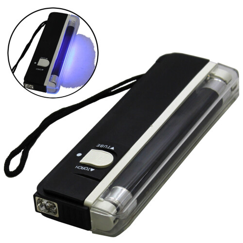 365nm4W UV σωλήνας μαύρου φωτός + φακός ανίχνευσης οργανικών κηλίδων ούρων