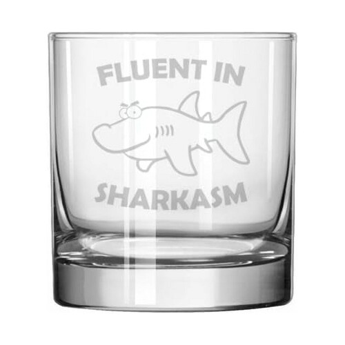11oz Whiskyglas – Hai-Humor-Design