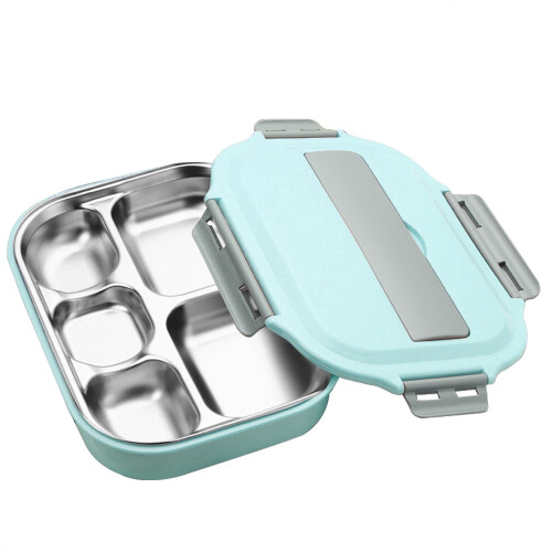 Avtoify insulated lunch box blue large capacity 1