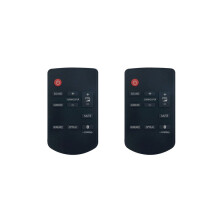 Lot de 2 télécommandes N2QAYC000115 pour système audio/vidéo Home Cinéma avec barre de son SU-HTB488, SC-HTB688EB-K et SC-HTB688EGS